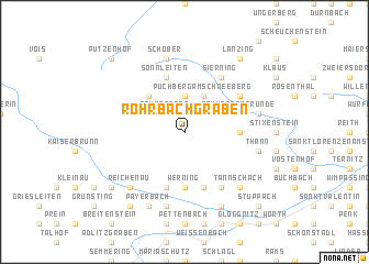 map of Rohrbachgraben