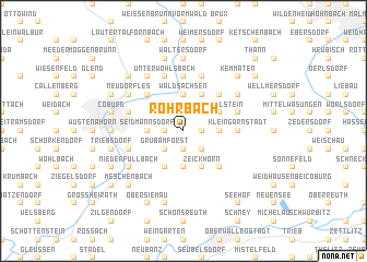 map of Rohrbach