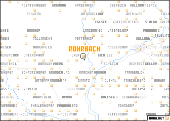 map of Rohrbach