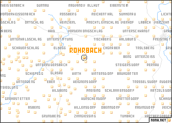 map of Rohrbach