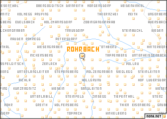 map of Rohrbach