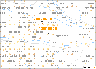 map of Rohrbach