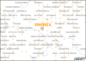 map of Rohrbach