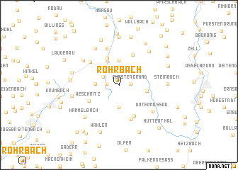 map of Rohrbach