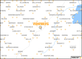 map of Rohrberg