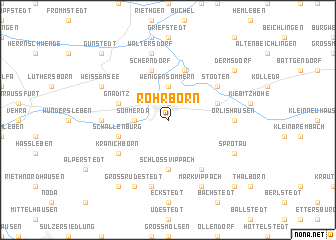 map of Rohrborn