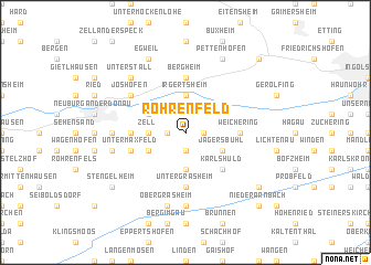 map of Rohrenfeld