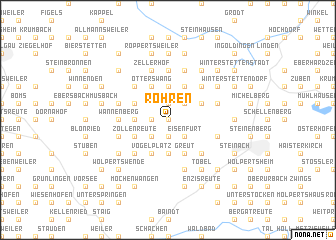 map of Röhren