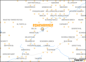 map of Rohrhammer