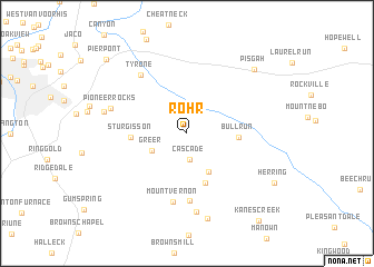map of Rohr