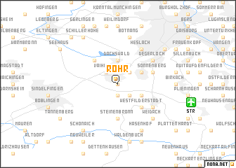 map of Rohr