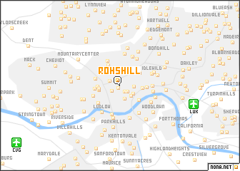 map of Rohs Hill