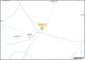 map of Rohti