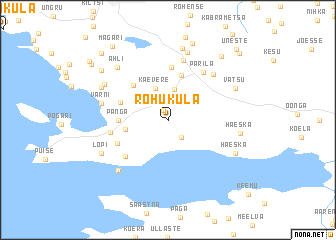 map of Rohuküla