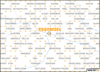 map of Roier Broek