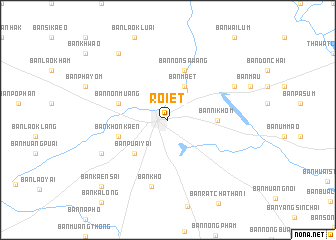 map of Roi Et
