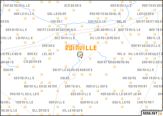 map of Roinville