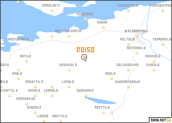 map of Roiso