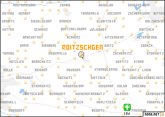 map of Roitzschgen