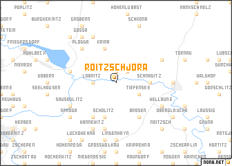 map of Roitzschjora