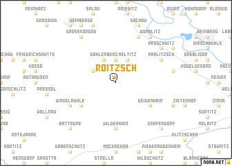 map of Roitzsch