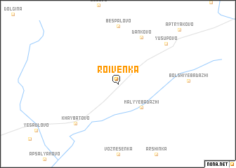 map of Roivenka