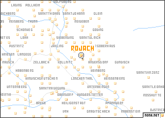 map of Rojach