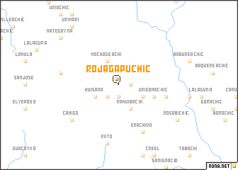 map of Rojagapuchic