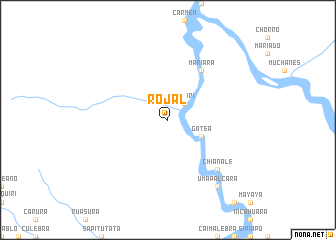 map of Rojal
