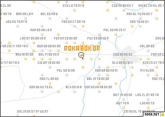 map of Rókabokor