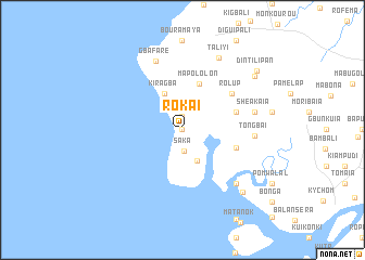 map of Rokai