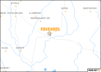 map of Rokewood