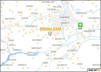 map of Rokhi-Lenin