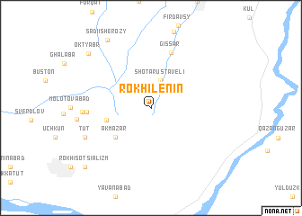map of Rokhi-Lenin