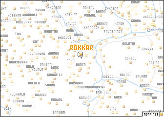 map of Rokkar