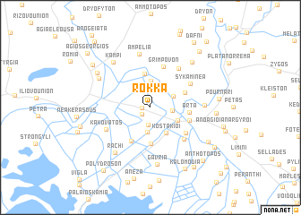 map of Rókka