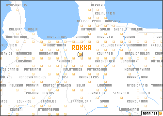 map of Rókka