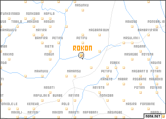 map of Rokon