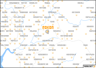 map of Rokon