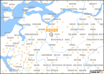 map of Rokon