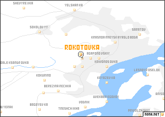 map of Rokotovka