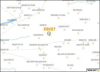 map of Rokot