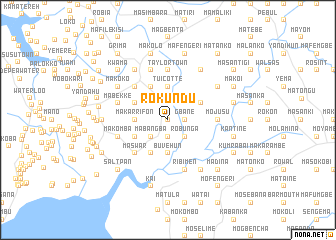 map of Ro-kundu