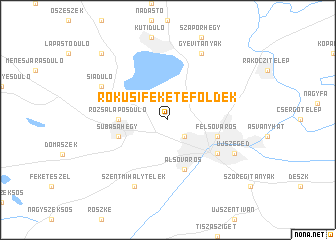 map of Rókusifeketeföldek