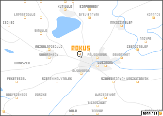 map of Rókus