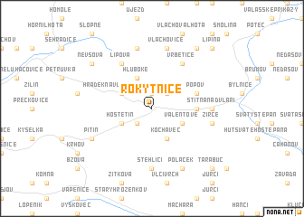 map of Rokytnice