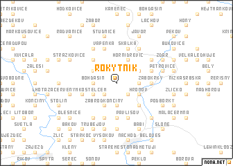 map of Rokytník