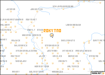 map of Rokytno