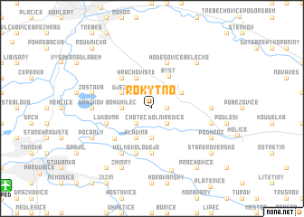 map of Rokytno