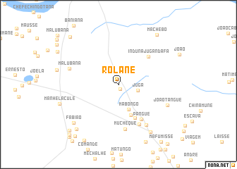 map of Rolane